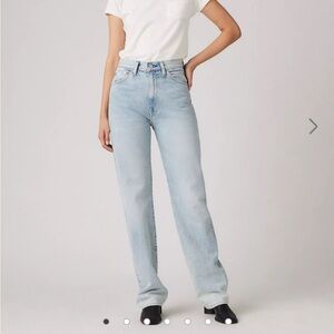 Levi's Light Blue Straight Leg Jeans 1950s